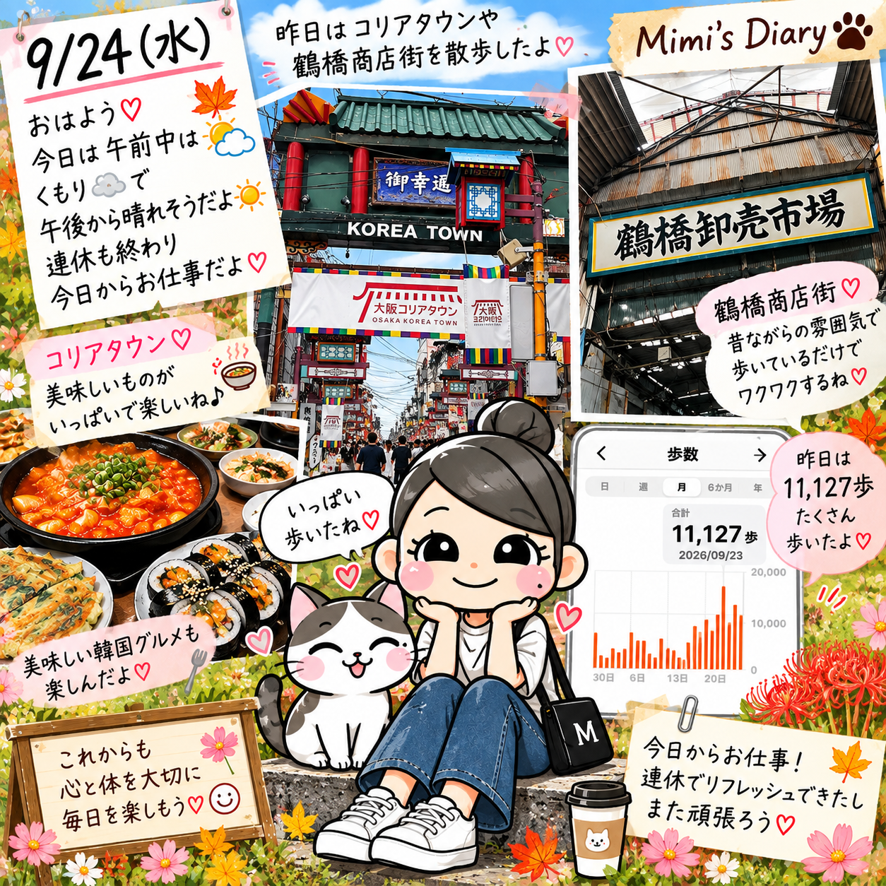 連休終わってお仕事モード