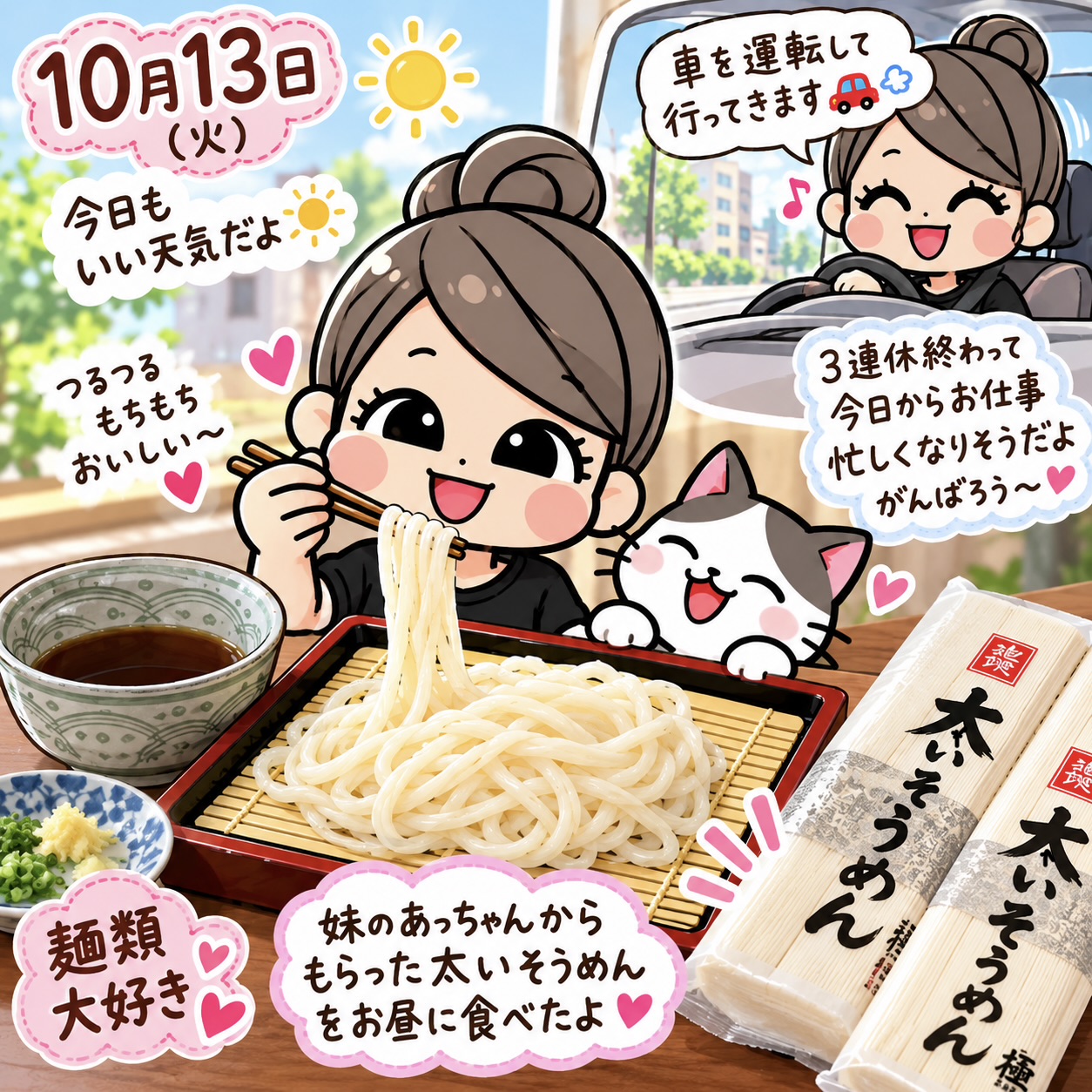 昨日のおいしい時間。
